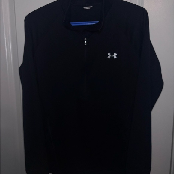 Under Armour Black Pullover quarter zip - Picture 1 of 3